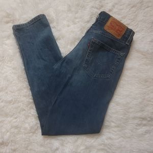 Levi's 511 Light Wash Slim Boot Cut Jeans Size 29x30